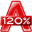 Alcohol 120% Log Icon